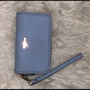 ALDO Baby Blue Wristlet/Wallet